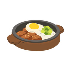 Korean Food Illustration