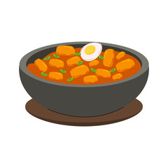 Korean Food Illustration