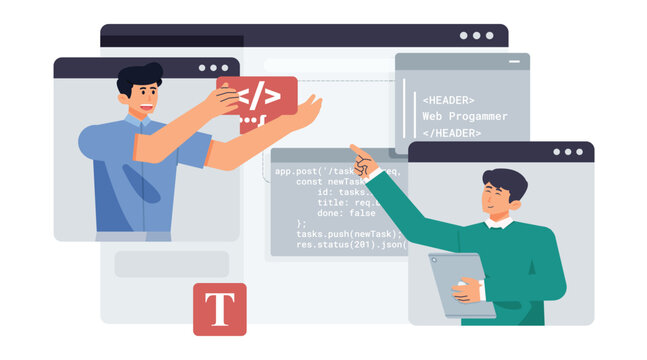 Web Application Source Code with Programming Languages, System Architecture, and Modern Software Engineering Workflow in Technology Development Environment