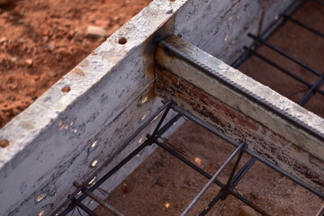 Subgrade preparation and reinforcement for concrete slab casting