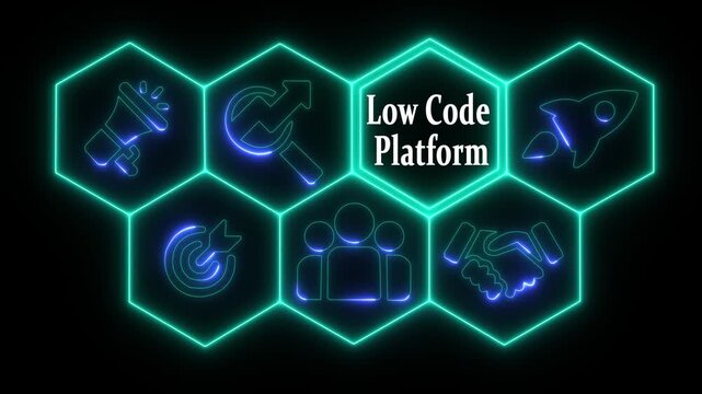 Low Code Platform Analytic and Investment Concept &ndash; Web Technology Collaboration