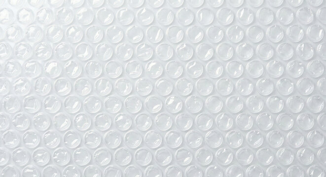 Sharp Protective Plastic Bubble Wrap Texture Background