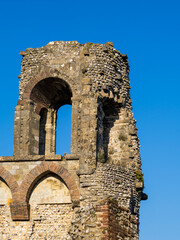 Wolvesey Castle (Old Bishop's Palace), Winchester, UK.