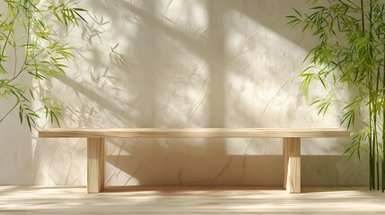 Desk by the Window with Soft Sunlight / 窓辺のデスクと柔らかな日差し