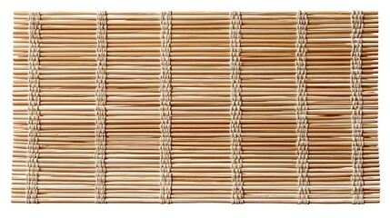 Natural Bamboo Curtain Mockup / 天然素材の竹製カーテンのモックアップ