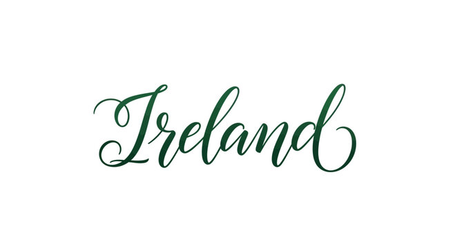 Vector Ireland wordmark