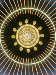 Fototapeta premium golden dome of the mosque