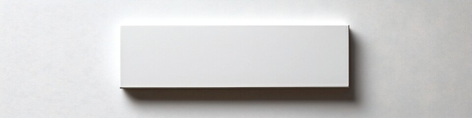 Minimalist White Wall Panel with Soft Lighting for Modern Decor