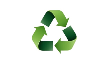 Fototapeta premium Earth day recycling symbol promoting sustainability and environmental conservation
