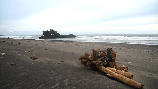 YEH GANGGA BEACH, at Tabanan regency of Bali - Indonesia