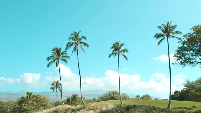  The coconut (Cocos nucifera) is a member of the palm family (Arecaceae) and the only living species of the genus Cocos.  Mauna Kea Beach Drive, The Big Island (Hawaiʻi Island). 