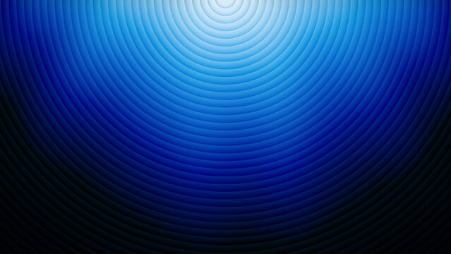 Concentric blue and purple gradient circles with bright center abstract