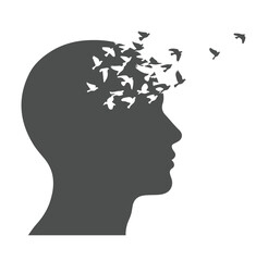 Mental Health Awareness Vector Design, Support Symbol, Hope and Healing Concept Illustration, World Mental Health Day Campaign Poster. Depression and Anxiety Support Concept Psychology Therapy Campaig