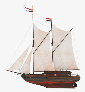 Kutter Schiff, Freisteller