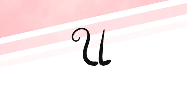 Hand Drawn Alphabet 21