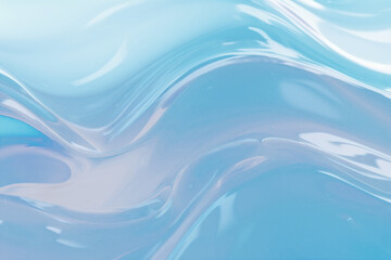 Obraz premium Abstract fluid blue wave png overlay effect