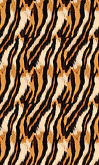 Fototapeta premium tiger skin texture