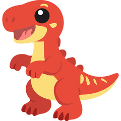 Illustration Dinosaur Plush Toy © farmstudios