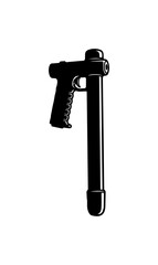 Vector pistol icon