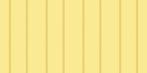 Obraz premium Yala textile pattern lines, anniversary vertical stripe vector. Oymmetry fabric background texture seamless in yellow and amber colors.