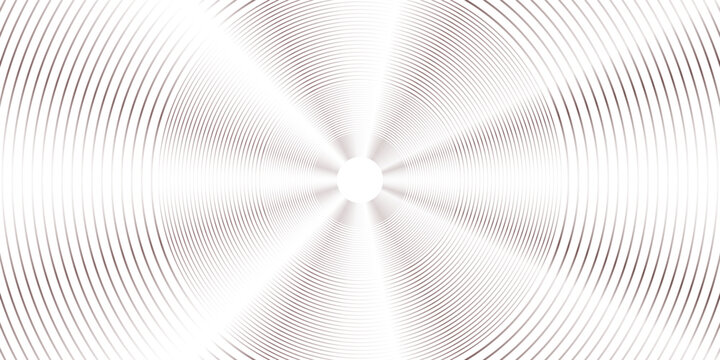 Abstract white background with red circle lines. Digital future technology concept. vektor