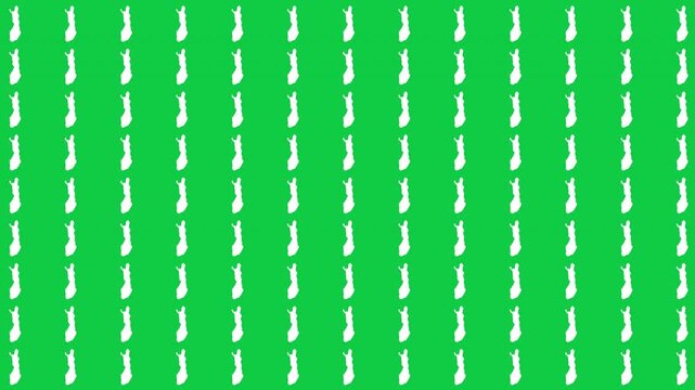 Finland map pattern scrolling perfect 10 second loop with green background