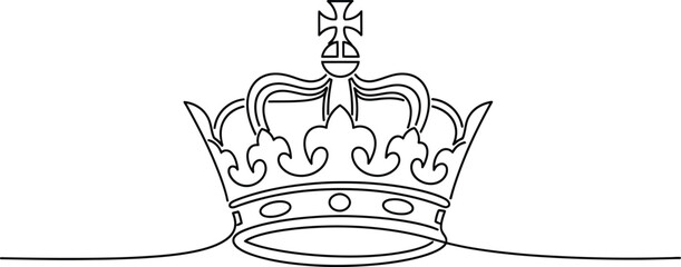 Imperial crown illustration © FARZANAAKTER