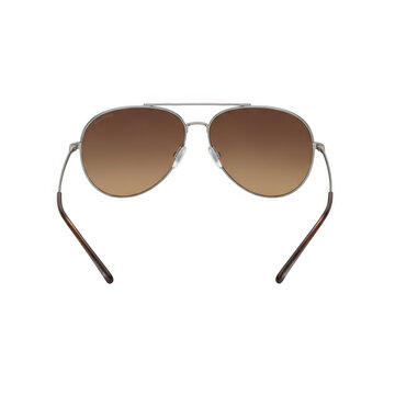 Brown aviator sunglasses isolated on transparent background