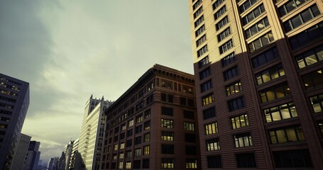 Dramatic ornate corner with Gothic accents, photographer frames carved stone turrets, spires and relief details against moody sky, emphasizing craft © icetray