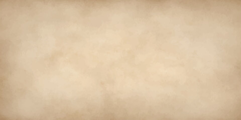 Obraz premium A blank antique parchment background with aged brown texture and a stained vintage paper pattern for a grungy retro design