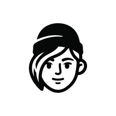 UX UI Designer Avatar Chunky Mascot Glyph