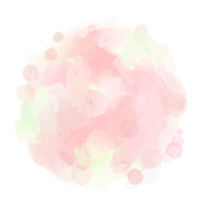 Watercolor Background Materials: Circle
