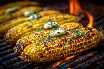 Summer BBQ Grilled Corn Delight