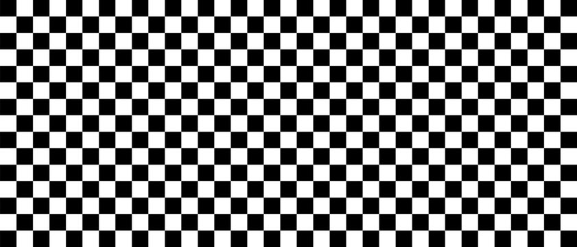 Chess pattern, Black and white squares background, Chessboard minimalist background