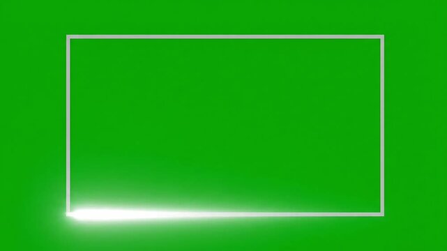 A gift card sliding upward to reveal a subtle design element on a green background in a video format