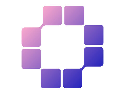 square technology logo design