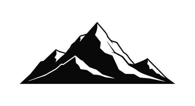 Gemini said

A sunset sky glows over a snowy mountain peak and desert pyramids in this vector landscape illustration featuring a nature travel logo with a winter tent and sun silhouette