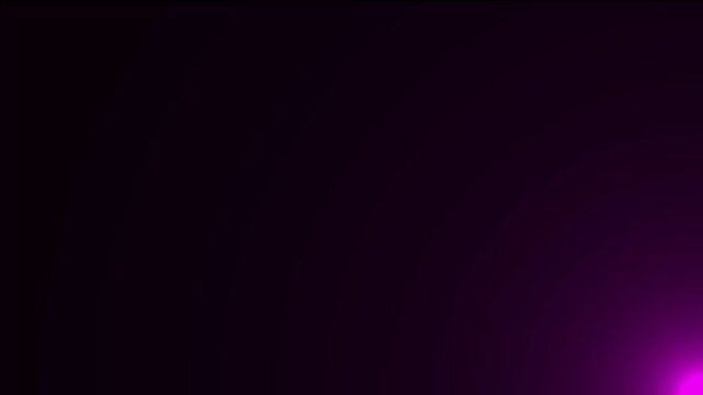 Deep dark purple gradient background with a bright magenta light flare emanating from the bottom right corner creating an atmospheric and moody abstract visual effect