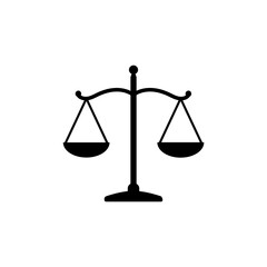  Balance Scale Icon &ndash; Justice, Law, Fairness, Compliance and AI Governance Concept