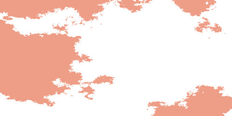 Obraz premium Abstract Coral Grunge Paint Splash Background with Distressed Texture