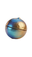 [Transparent Background PNG]Shiny Metallic Sphere with Iridescent Finish