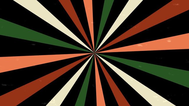 Colorful sunburst with rotating animation. Perfect for your footage, background, transition, dan lain sebagainya