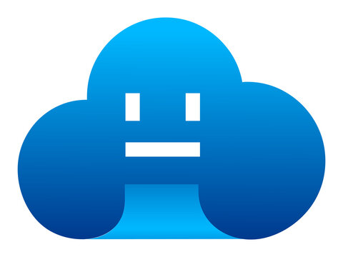 Modern Cloud Chatbot Logo Design