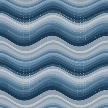 Wavy blue pattern illustration with layered undulating lines and subtle gradient effects in a digital artwork referenced as 1 (199).eps