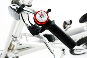 Bicycle handlebars with compass