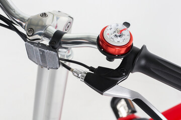 Bicycle handlebars with compass