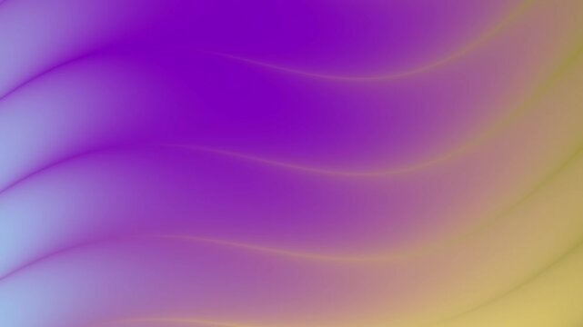 vibrant abstract gradient background with flowing smooth purple blue and yellow waves for modern digital design and presentations