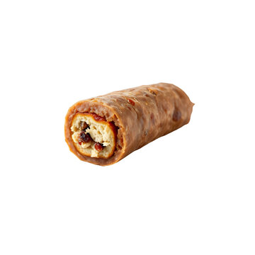 Traditional Portuguese alheira sausage in characteristic horseshoe shape with golden-brown grilled exterior