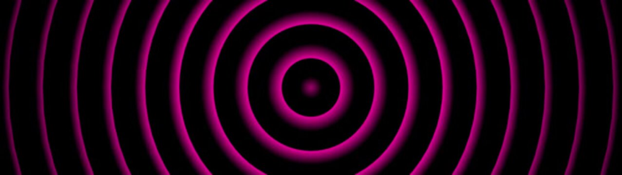 Radio waves, circle radar interface signal with concentric rings. Radio waves background animation and Expanding graphics. circle background,e spiral tunnel line animation, composition radiates .