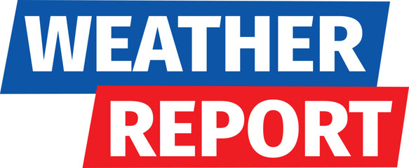 Fototapeta premium weather report banner weather forecast